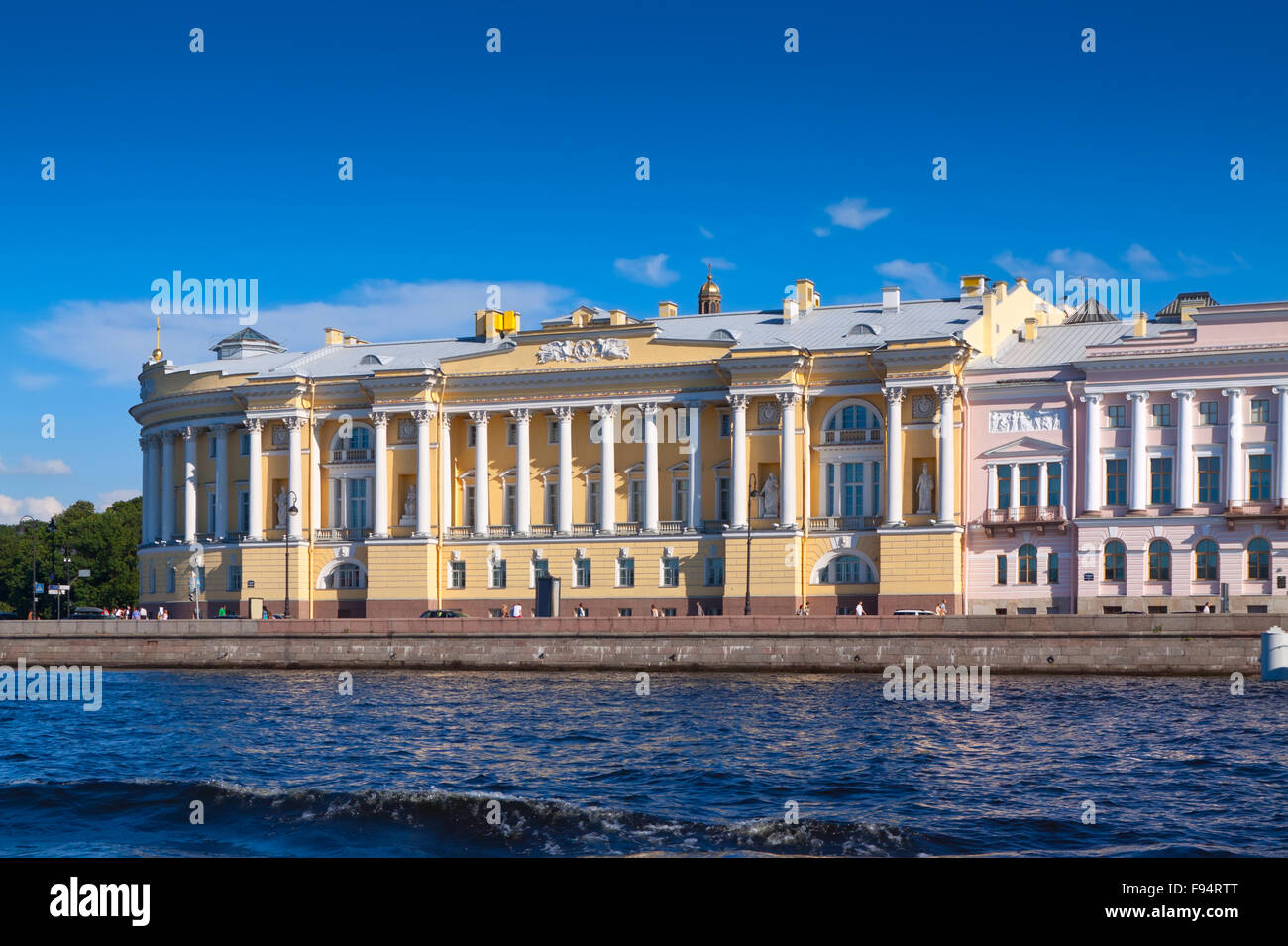 Synod Building View of St. Petersburg. The historic building of the Senate and Synod ...