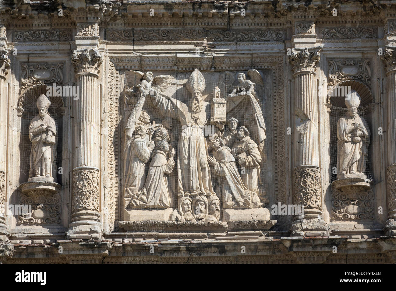 Mexico, Oaxaca, San Agustin church carving Stock Photo - Alamy