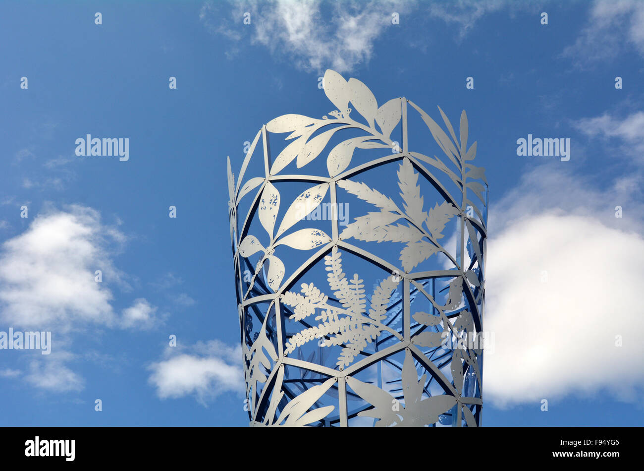 New Zealand Garden Sculpture Stock Photos & New Zealand Garden