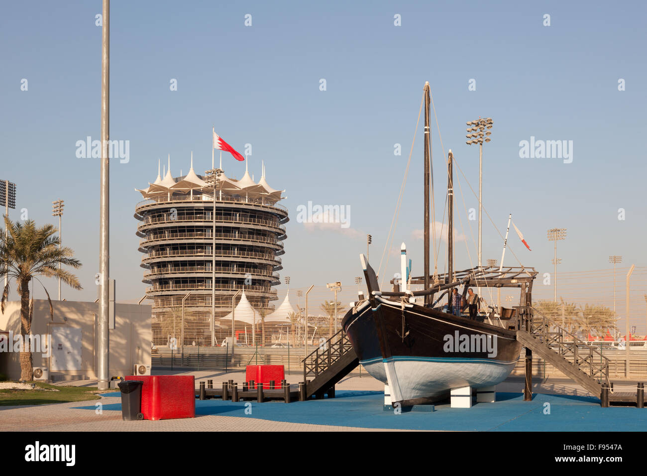 Bahrain International Circuit Stock Photo