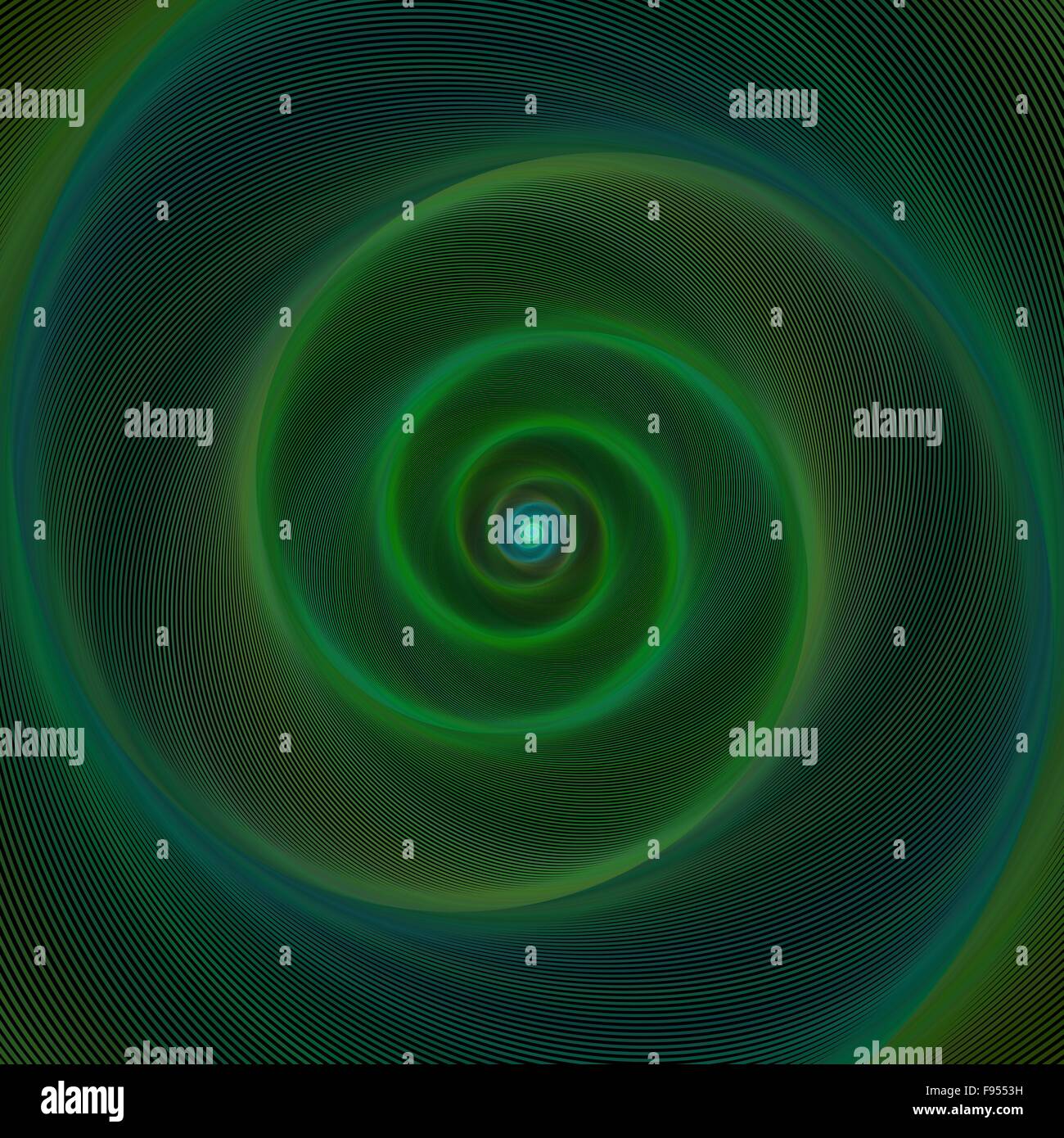 Dark green neon light spiral background Stock Vector Image & Art Alamy