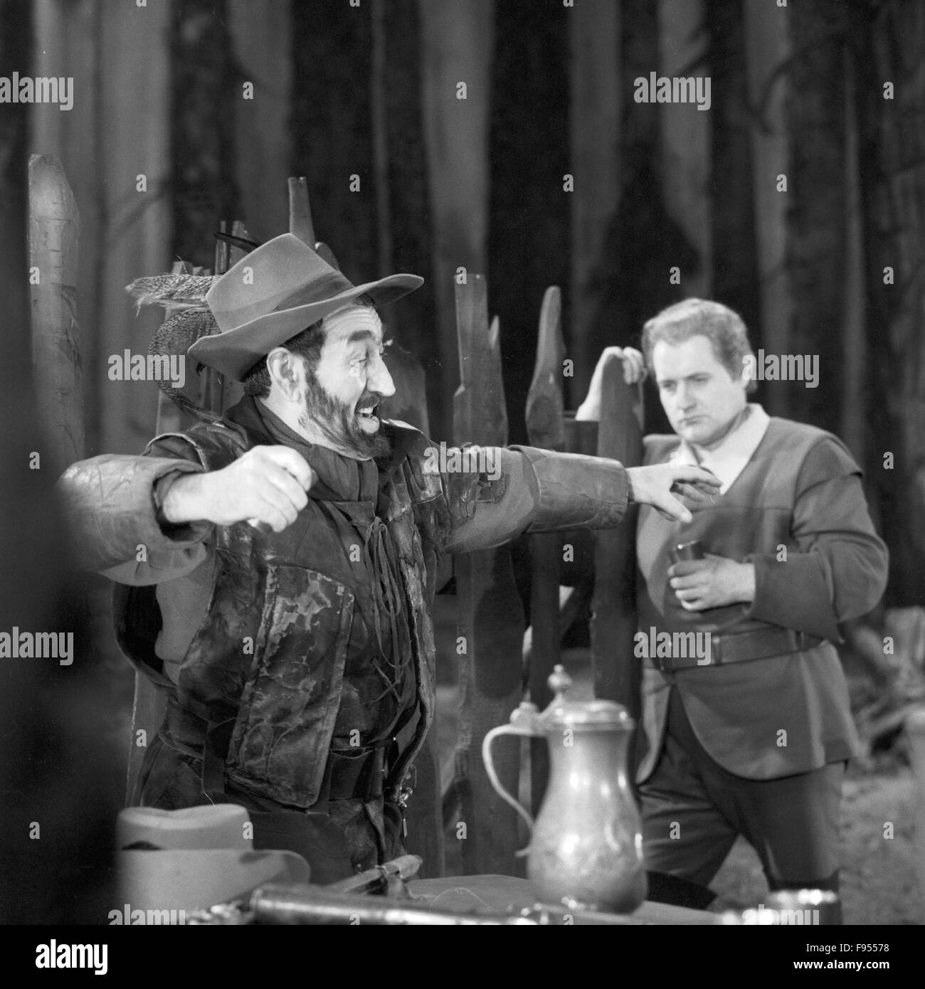 Der Freischütz, Opernfilm, Deutschland 1968, Regisseur: Rolf Liebermann, Darsteller: Ernst Kozub, Gottlob Frick Stock Photo