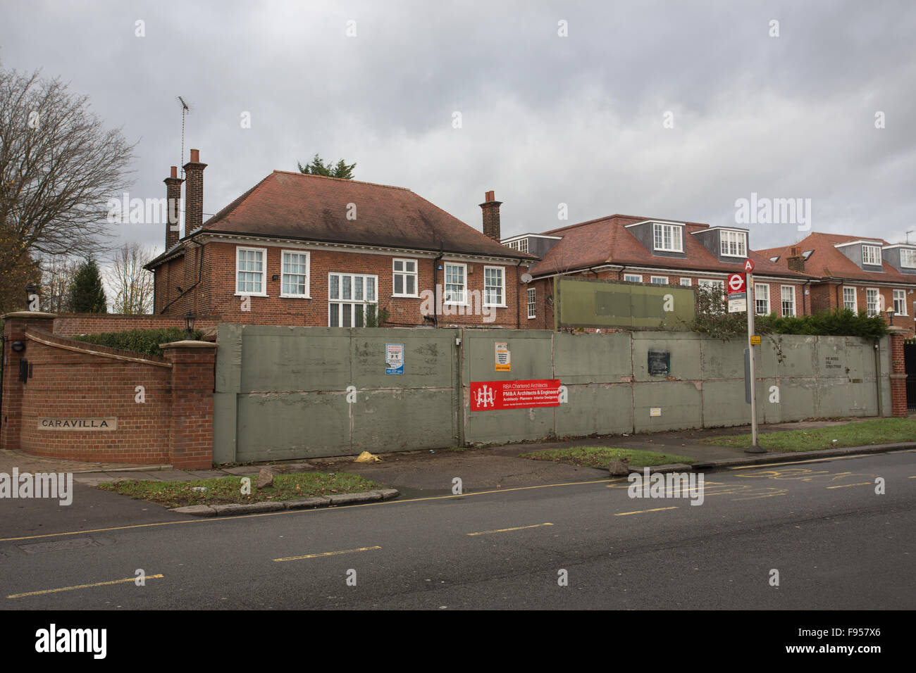 The Avenue in Hampstead, one of North London's most expensive