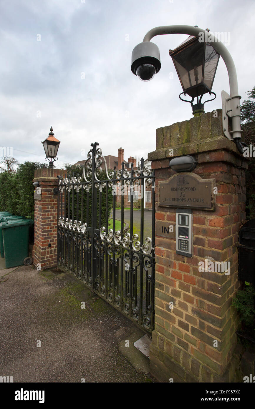 The Avenue in Hampstead, one of North London's most expensive