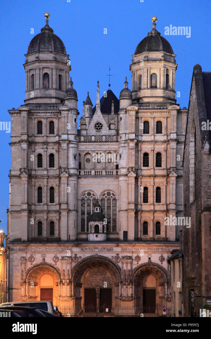 France Bourgogne Dijon Église StMichel church Stock Photo Alamy
