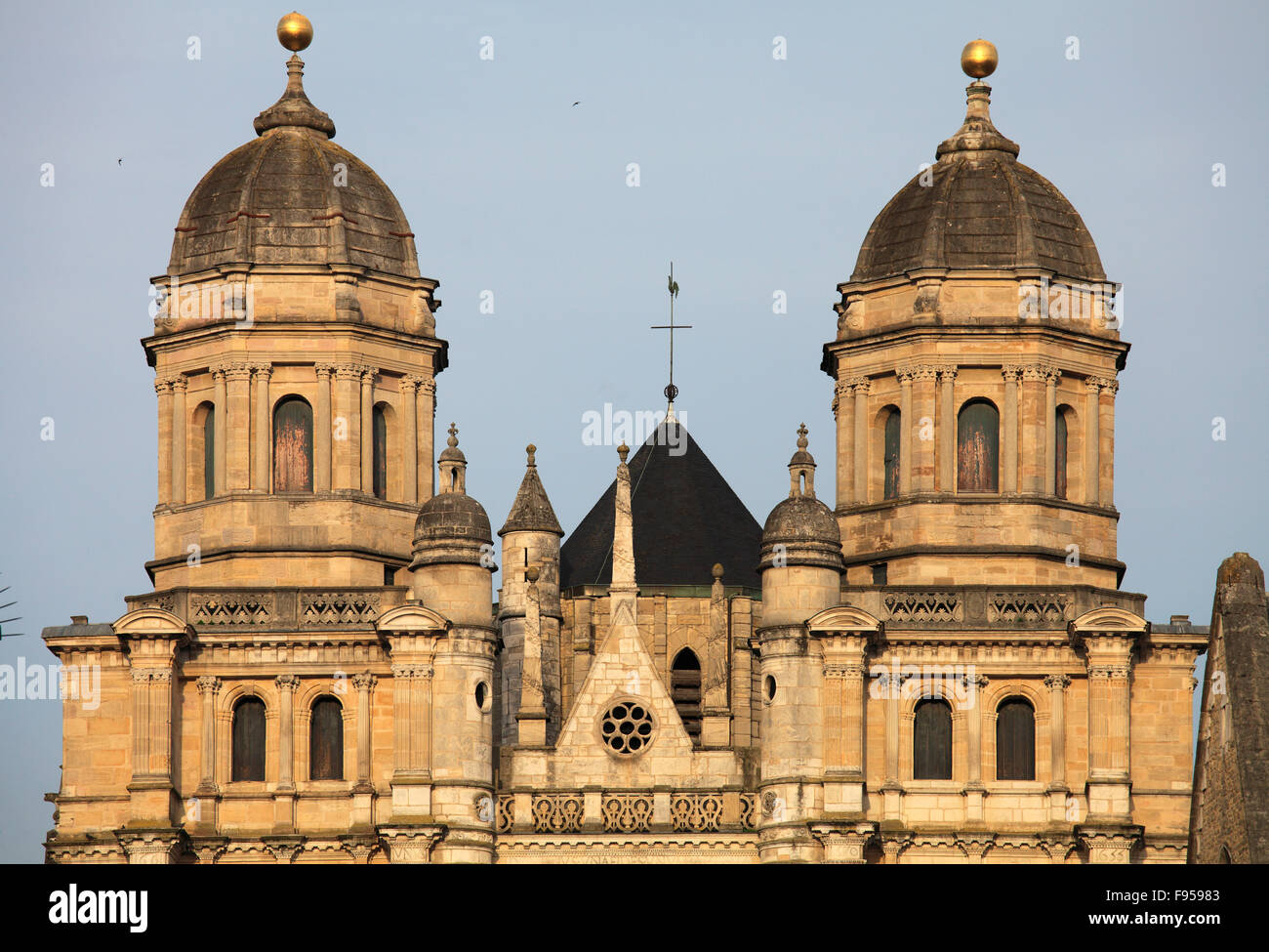 France Bourgogne Dijon Église StMichel church Stock Photo Alamy