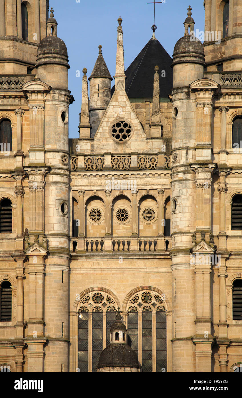France Bourgogne Dijon Église StMichel church Stock Photo Alamy