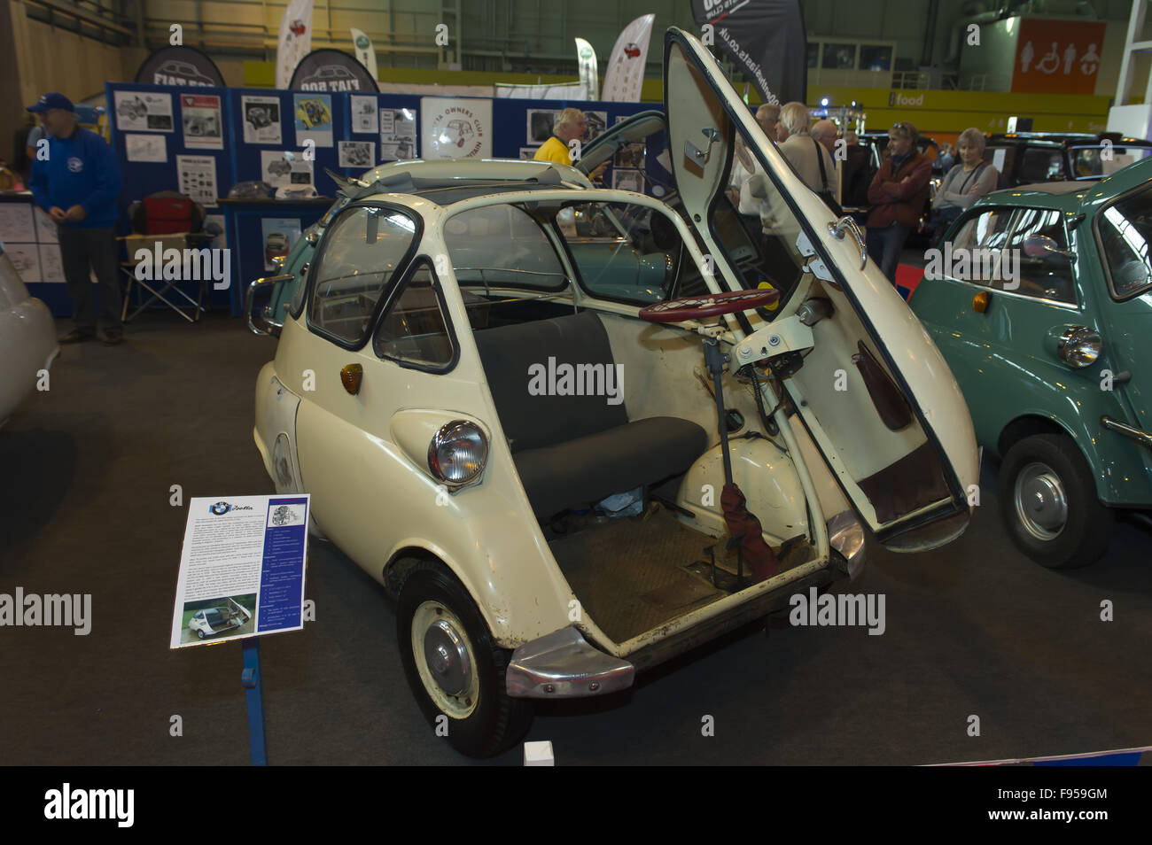 Classic Motor Show 2015 at the NEC Birmingham  Featuring: BMW Isetta 300 Where: Birmingham, United Kingdom When: 13 Nov 2015 Stock Photo