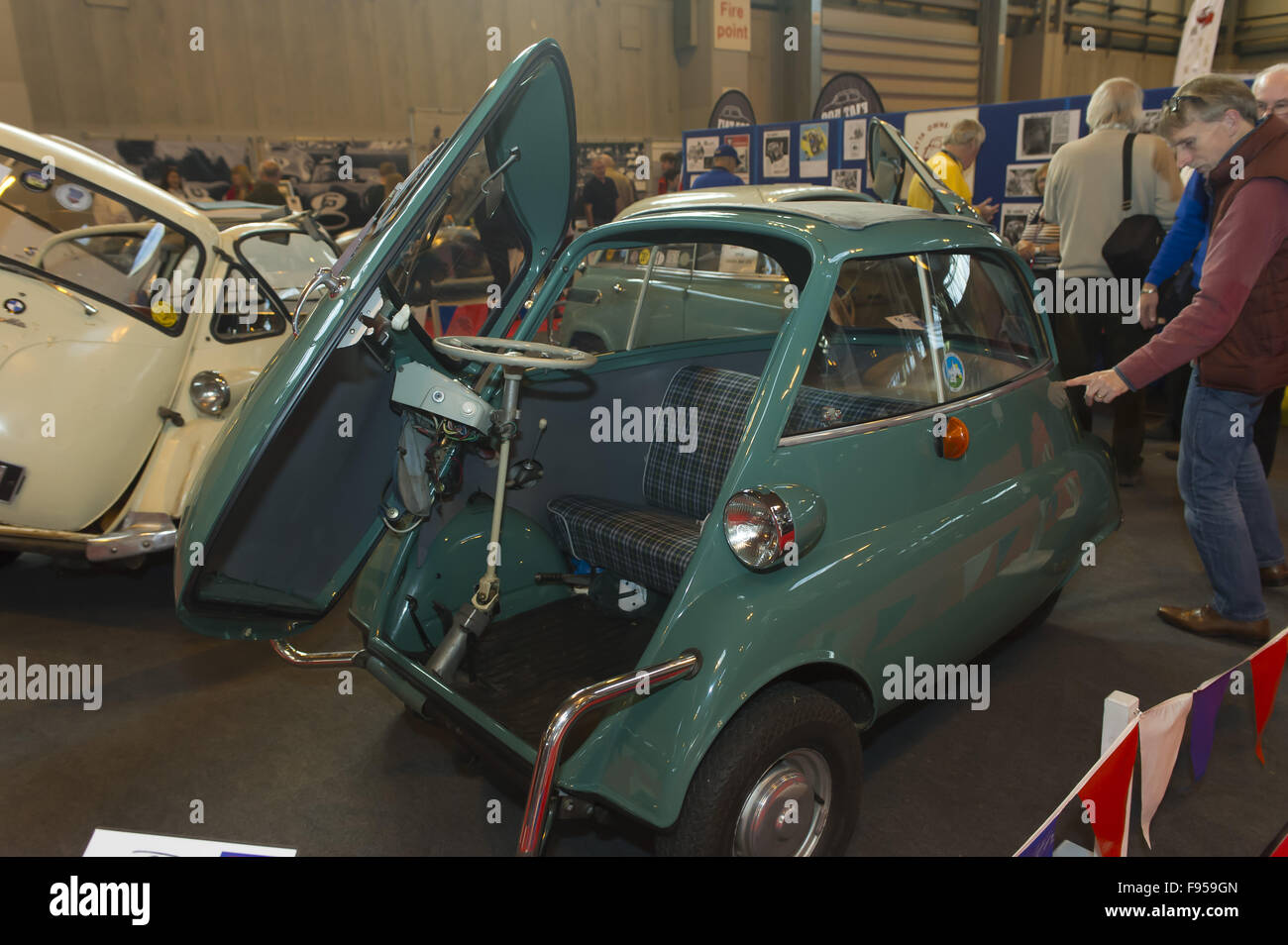 Classic Motor Show 2015 at the NEC Birmingham  Featuring: BMW Isetta 300 Where: Birmingham, United Kingdom When: 13 Nov 2015 Stock Photo