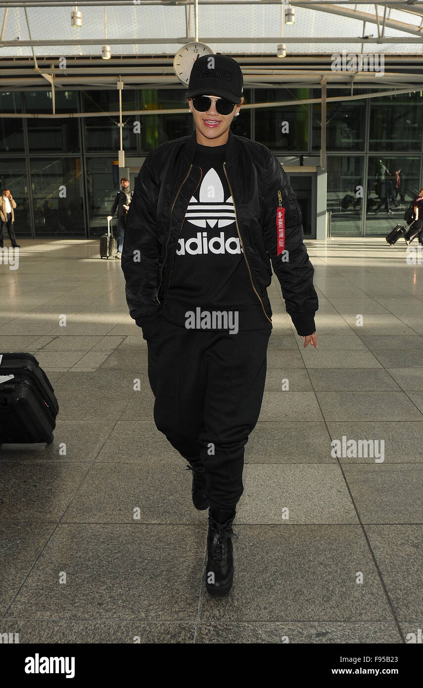 Black adidas bomber jacket hi-res stock photography and images - Alamy