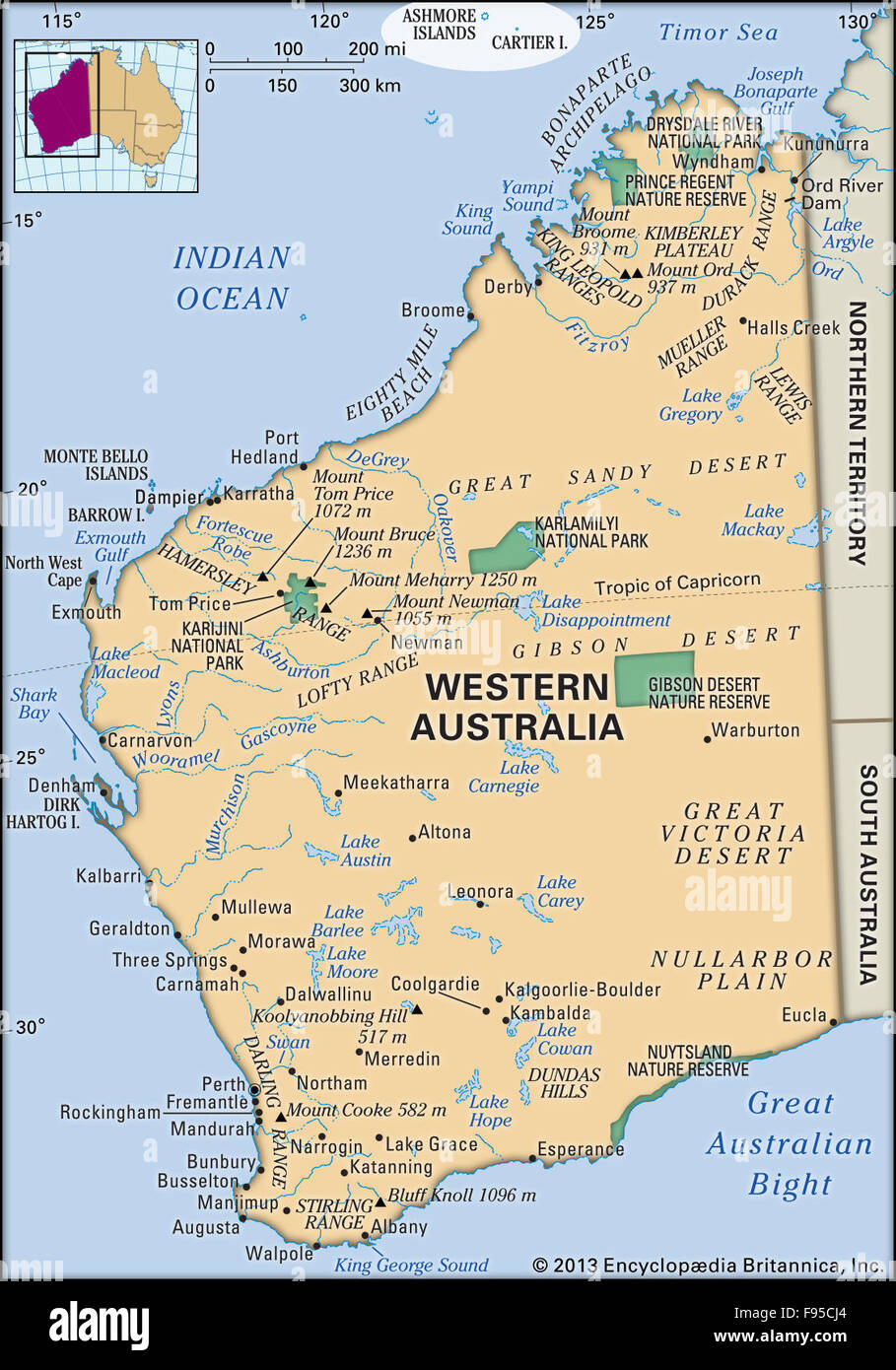 Ashmore islands western australia australia maps hires stock