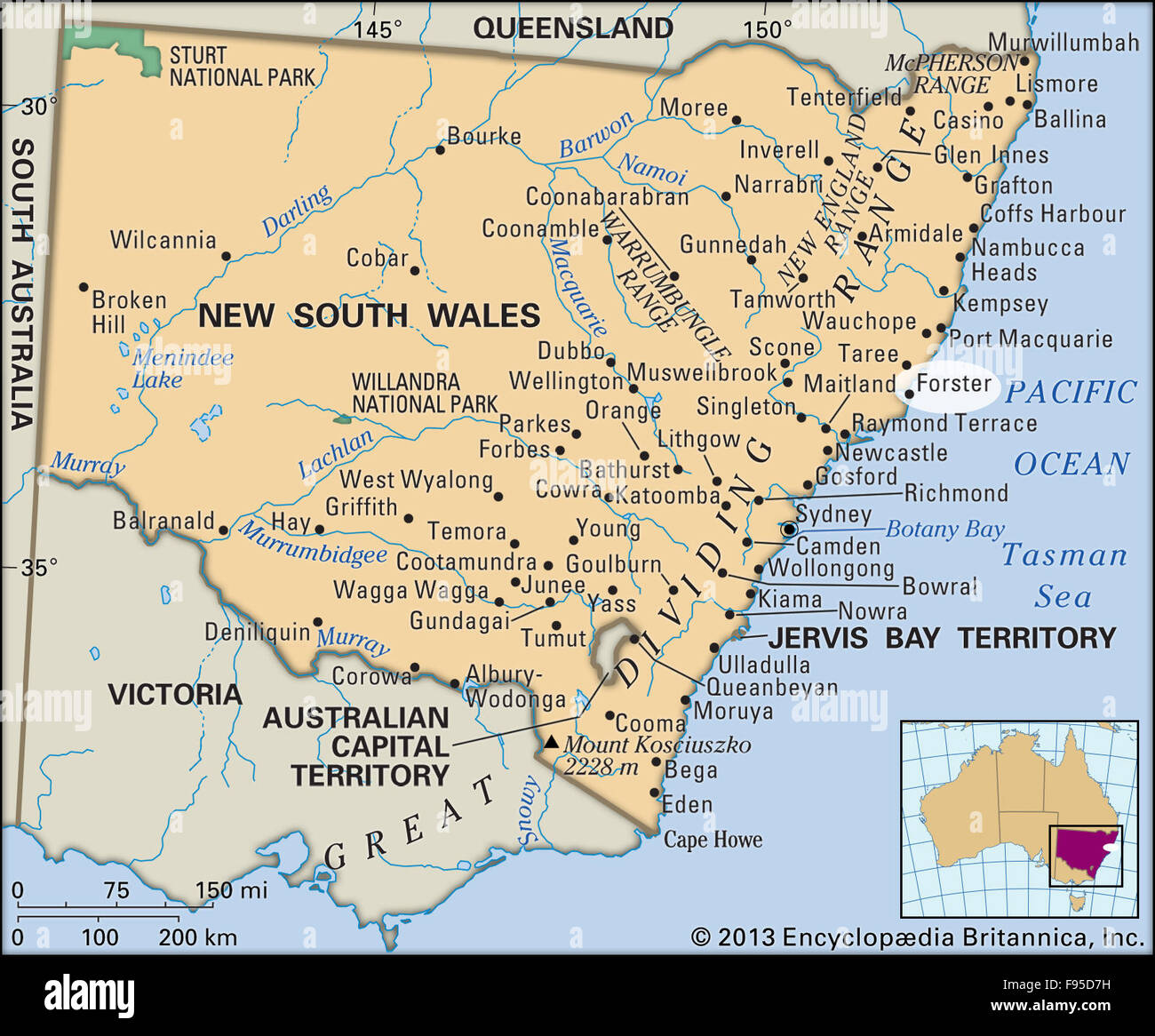 Forster new south wales australia maps hires stock photography and images Alamy