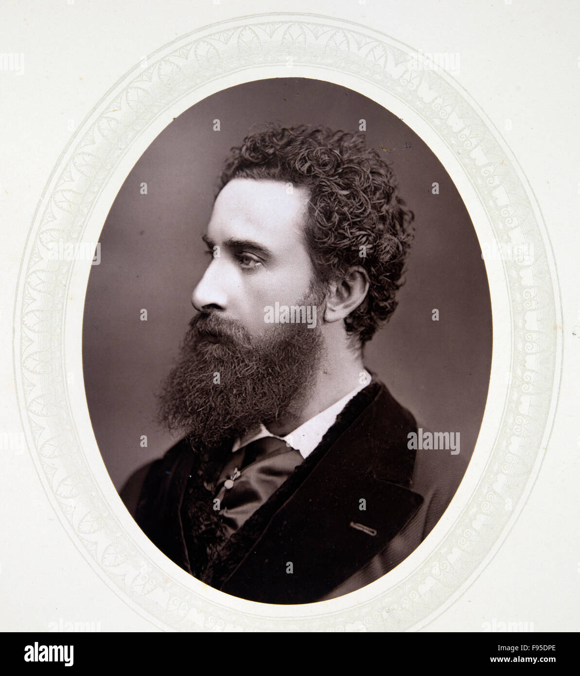 Edward Robert Lytton Bulwer-Lytton. Stock Photo