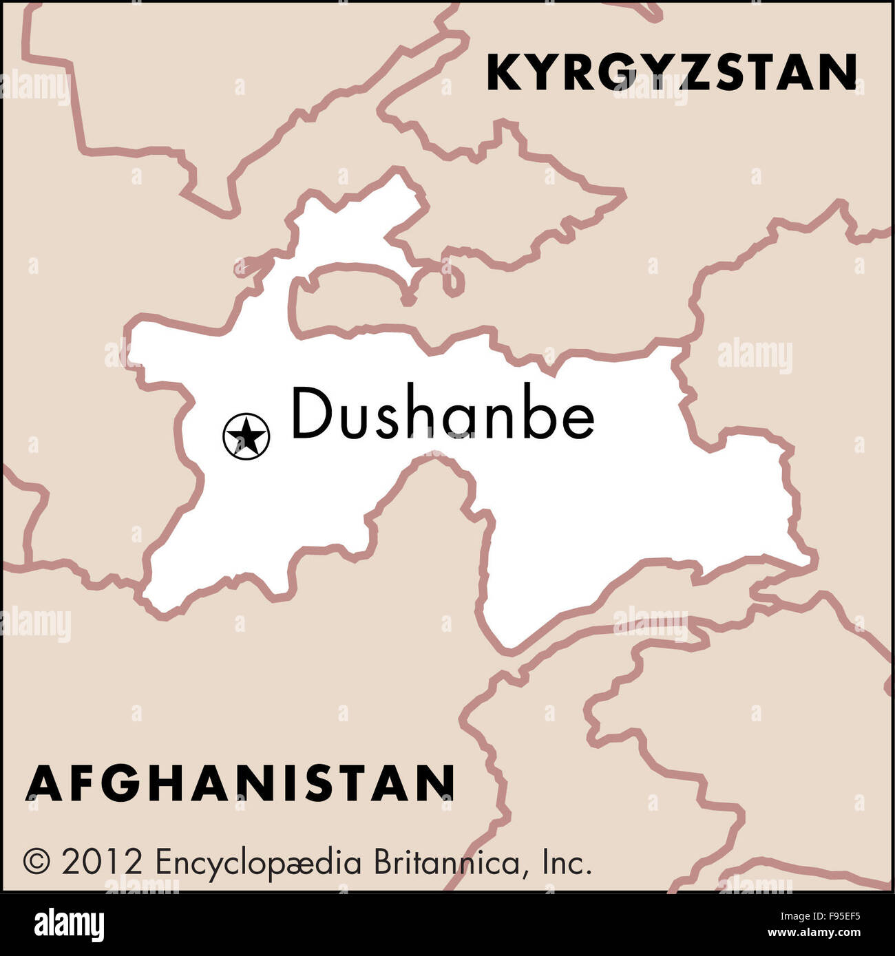 Dushanbe tajikistan maps cartography geography hi-res stock photography 