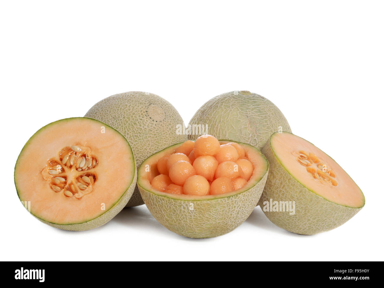 cantaloupe Stock Photo