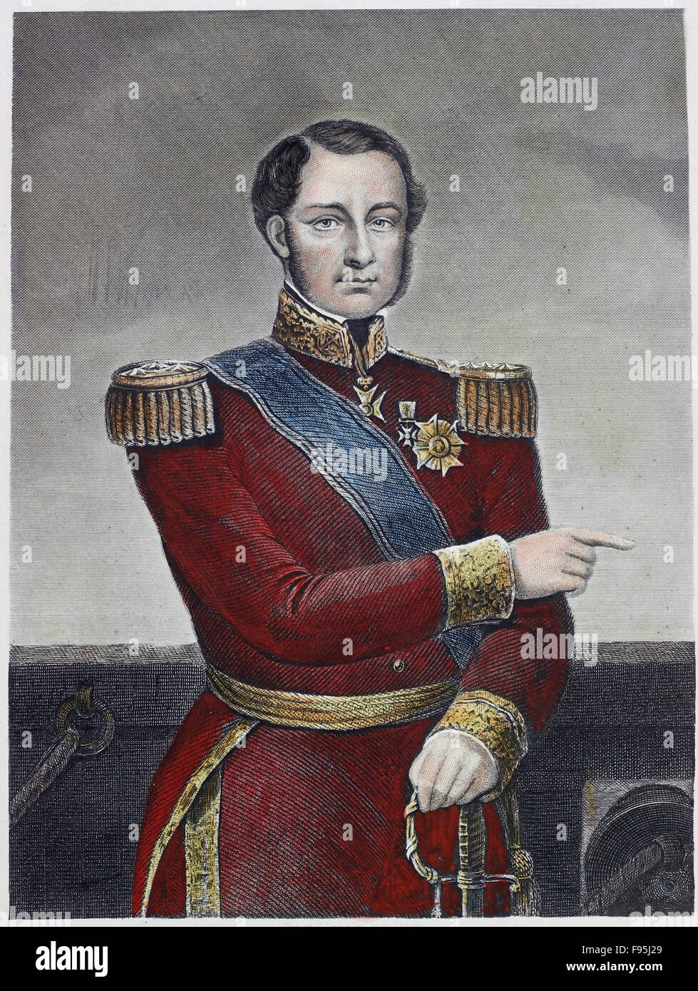 Admiral Hamelin. Stock Photo