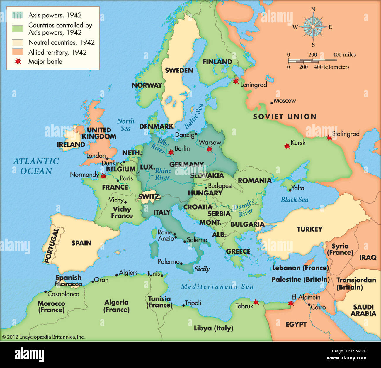 WW2 Battle Map