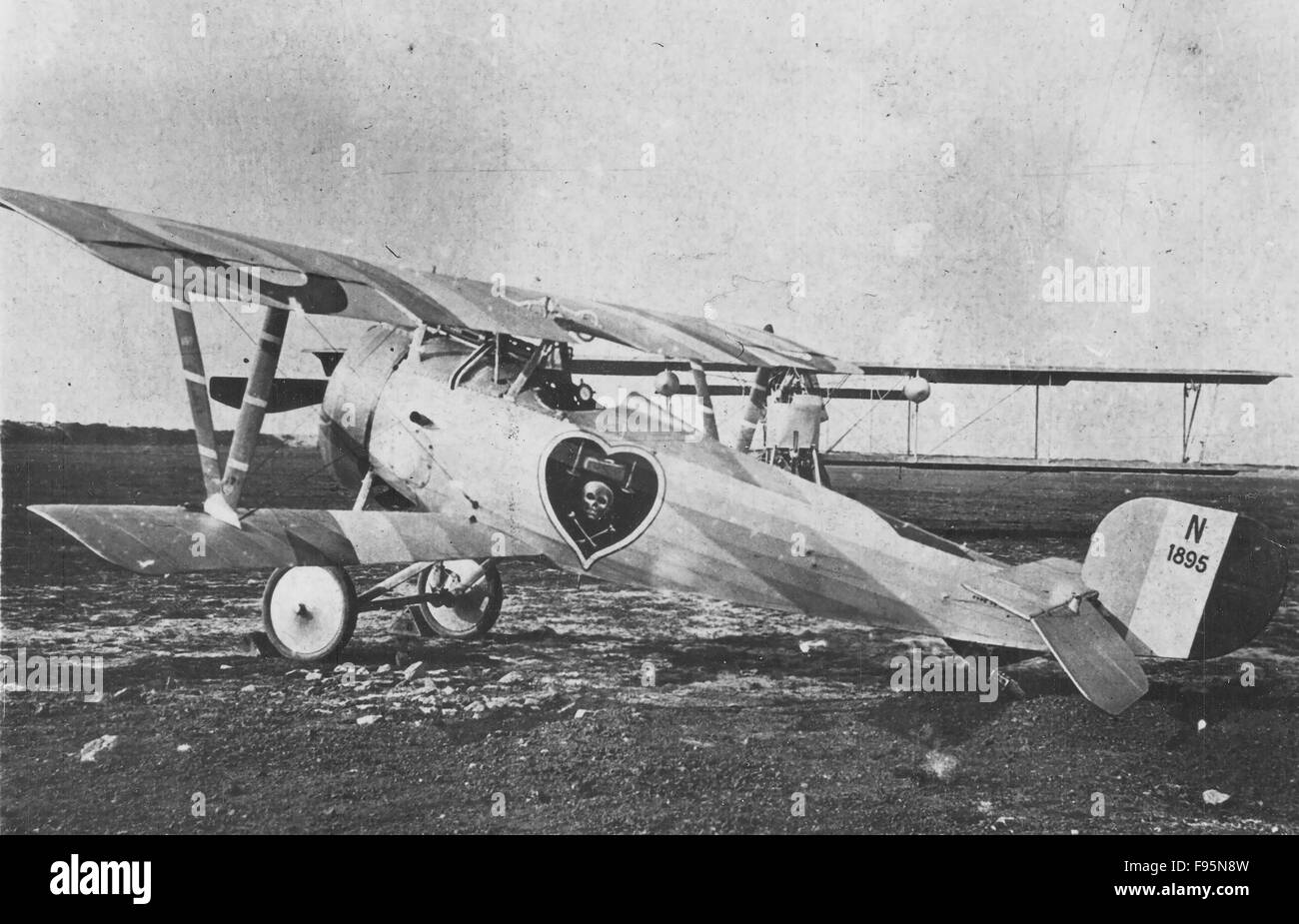 French Airforce, WW1. Stock Photo