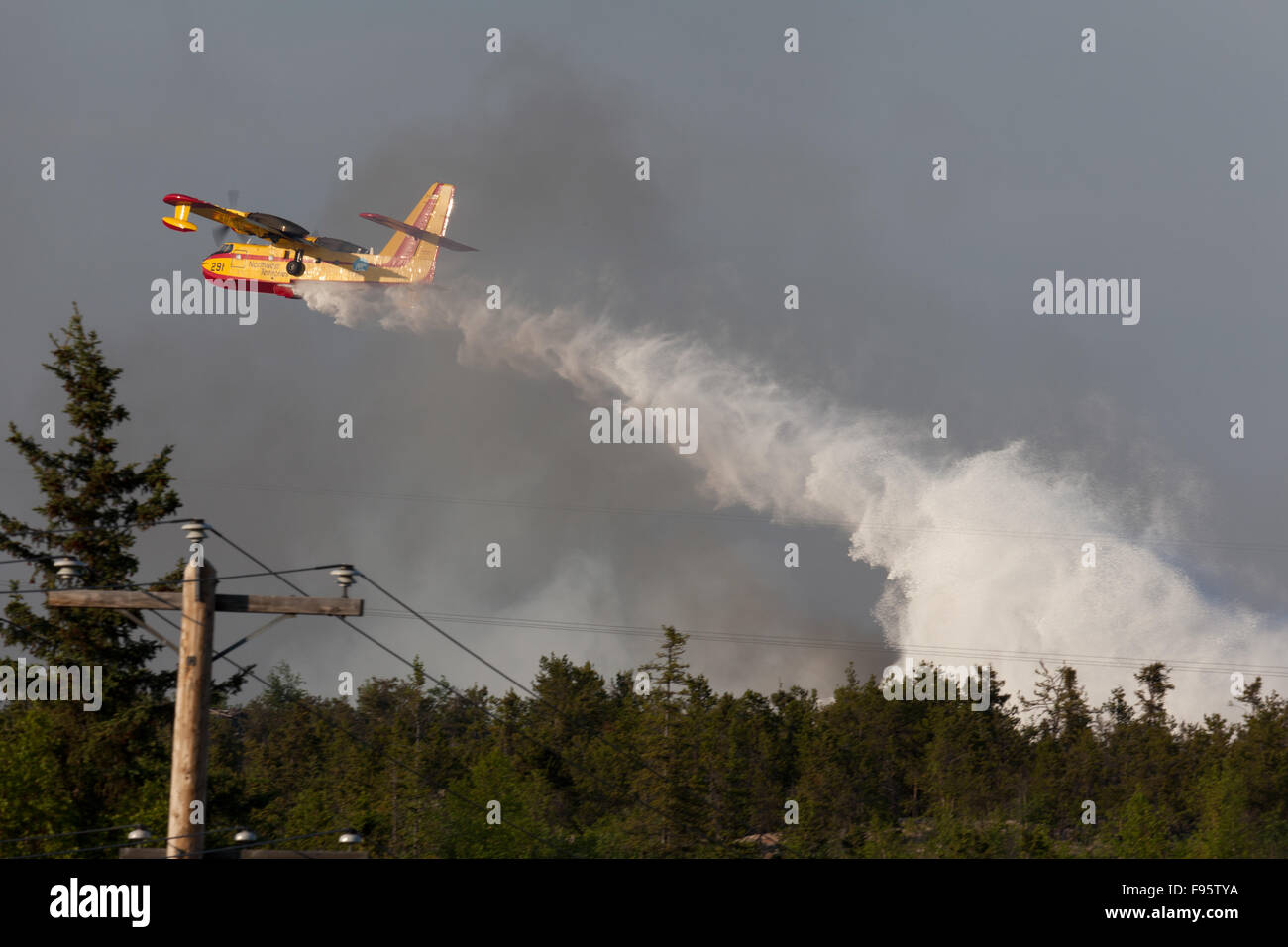 Yellow Knife, Northwest Territories, Canada Stock Photo Alamy