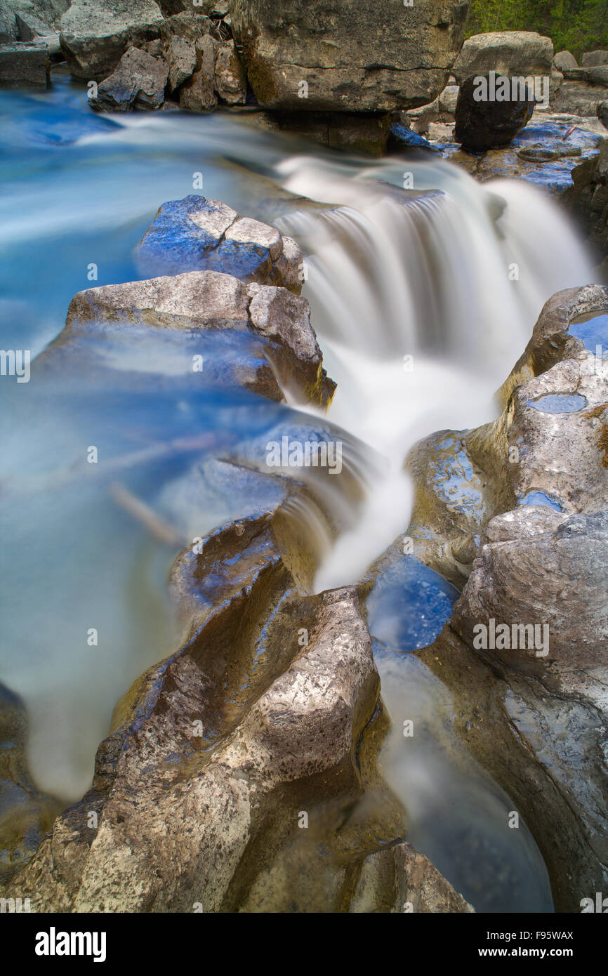 Nigel Creek just above Panther Falls, Banff National Park, Alberta