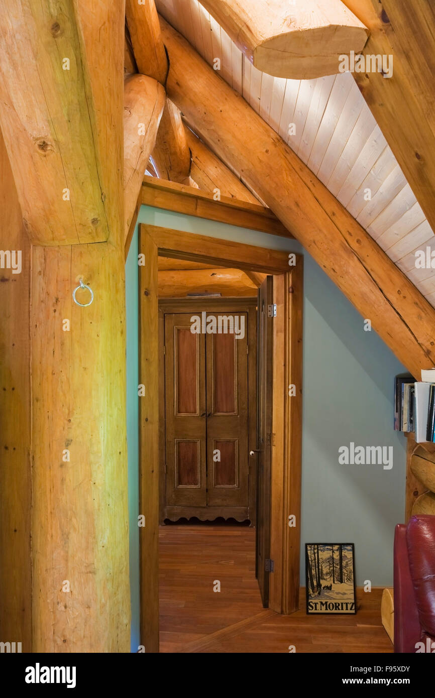 Upstairs Hallway Leading To The Master Bedroom Inside A 2003 Built