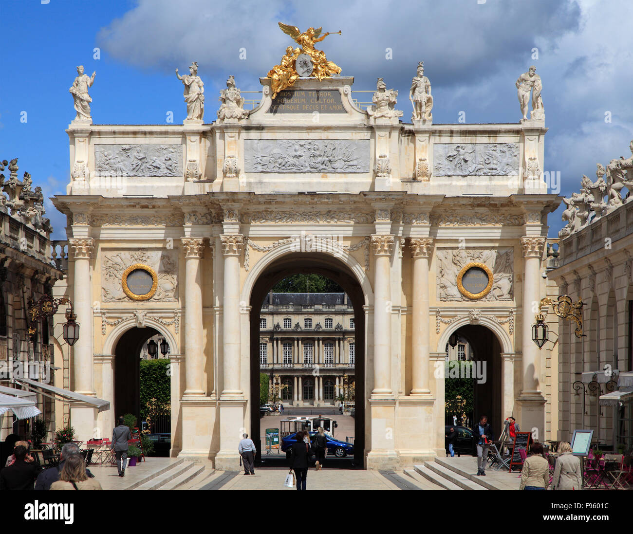 France, Lorraine, Nancy, Arc de Triomphe Stock Photo - Alamy