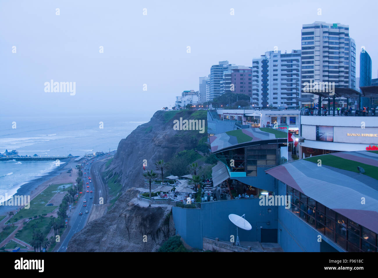 Miraflores suburb, Lima, Peru Stock Photo - Alamy