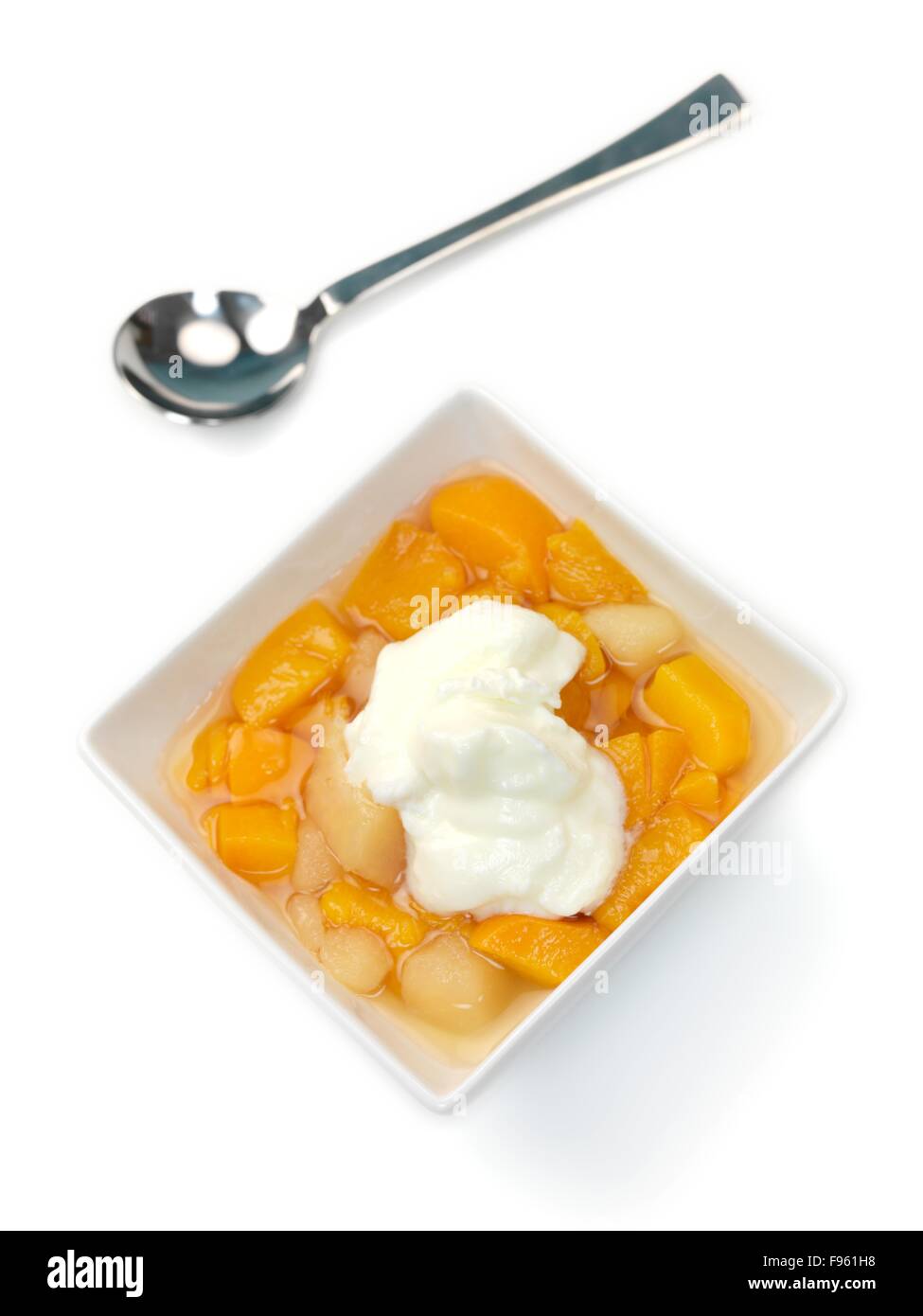 Peaches And Pears Stock Photo Alamy