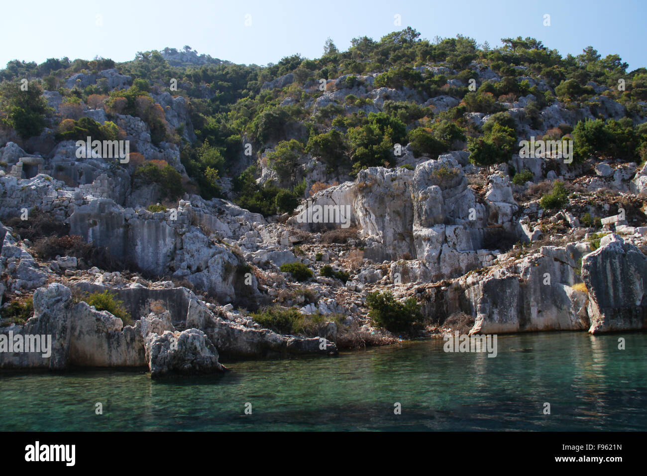 Sea Rocks Turkey Sea and Rocks inTurkey Stock Photo - Alamy