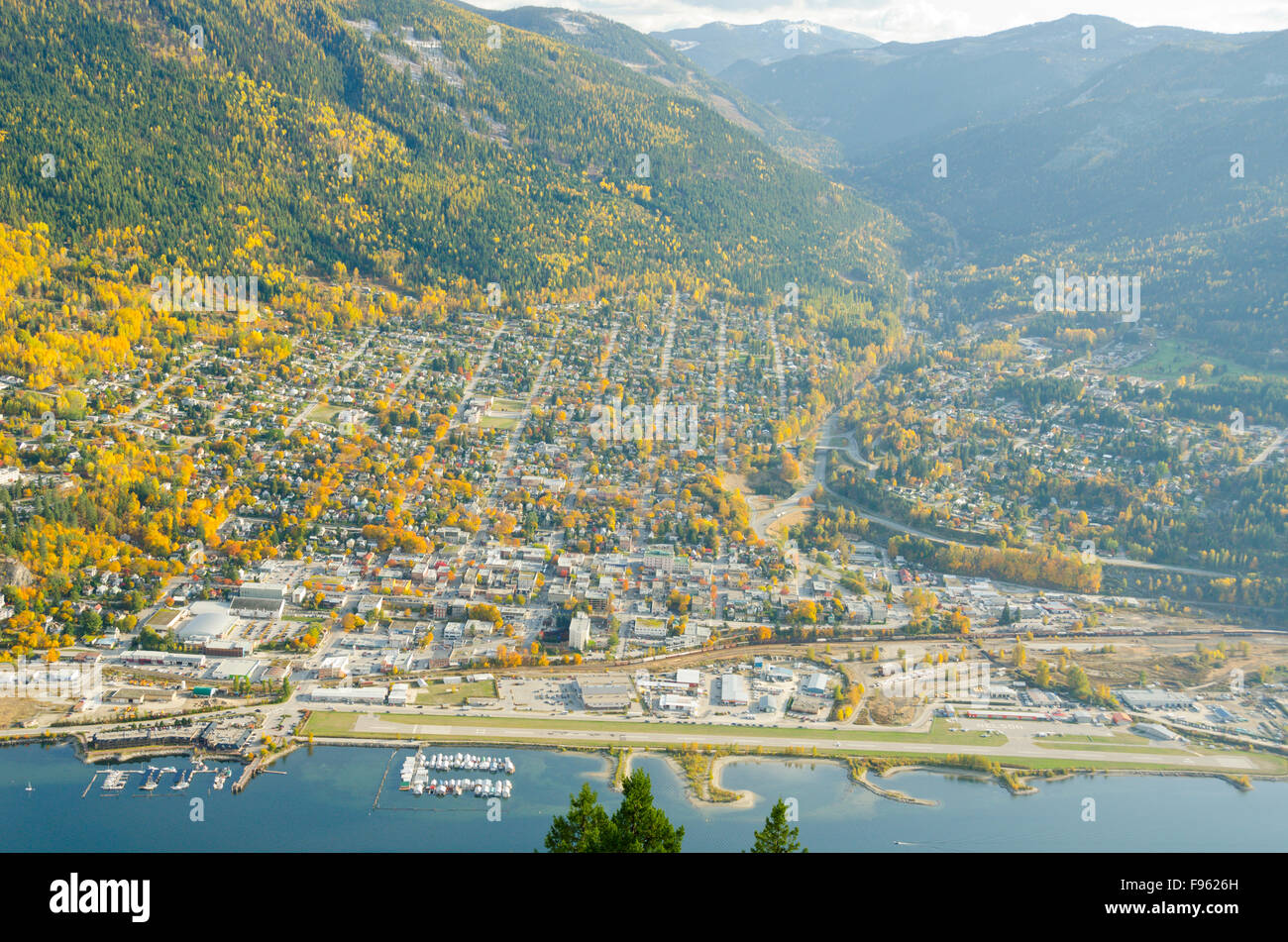 Nelson in fall colours hires stock photography and images Alamy