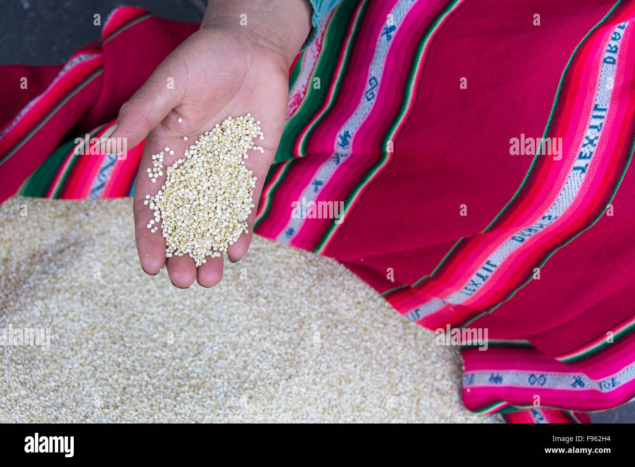 Quinoa, Cuzco, Peru Stock Photo