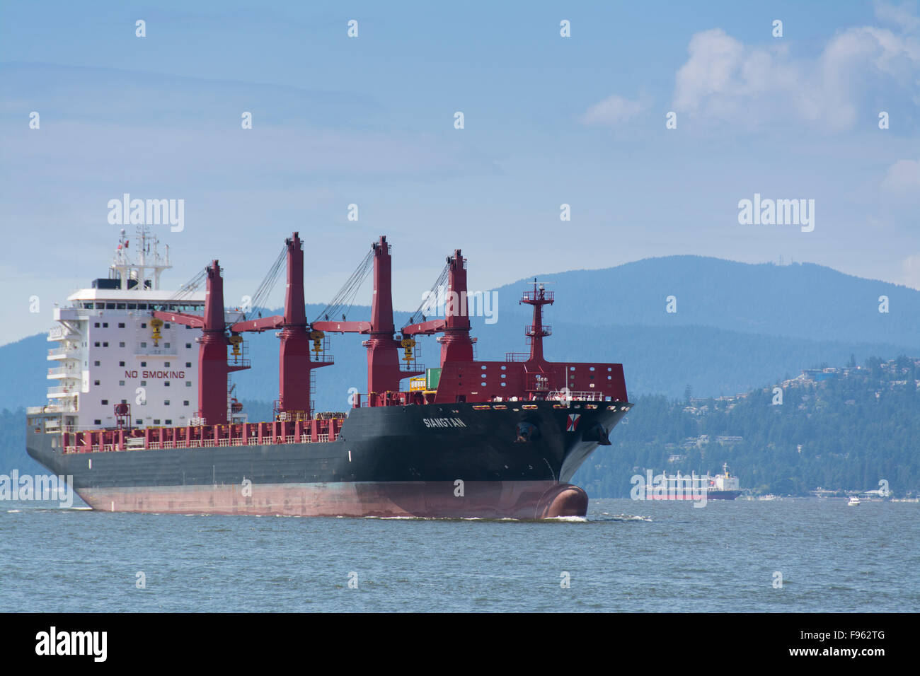 Large Ships, Vancouver, British Columbia, Canada Stock Photo Alamy