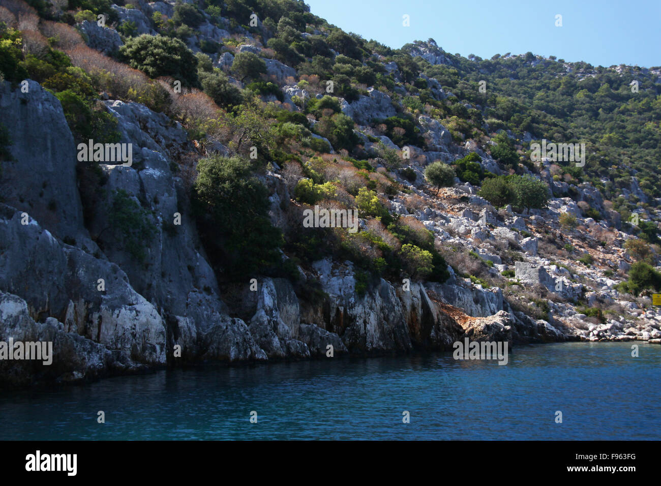 Sea Rocks Turkey Sea and Rocks inTurkey Stock Photo - Alamy