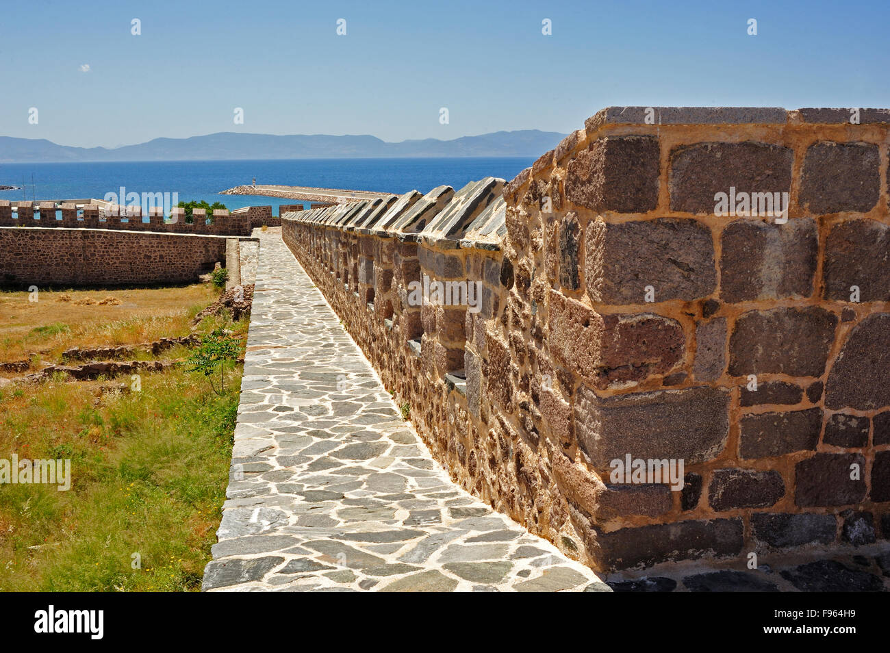 Fortress of Babakale, 1723, Biga Peninsula, Turkey Stock Photo