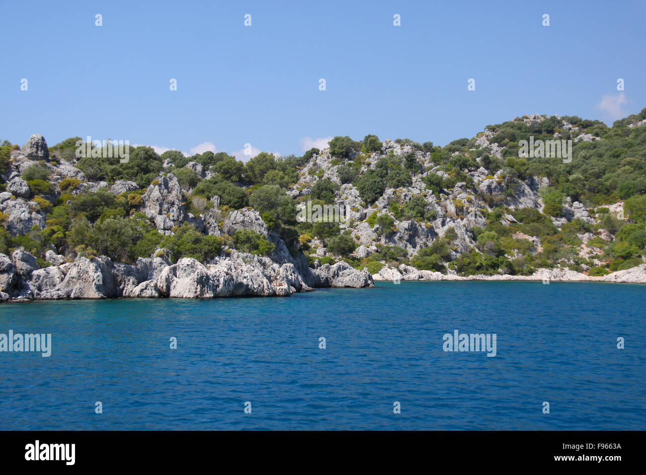 Sea Rocks Turkey Rock and sea in Turkey Stock Photo - Alamy
