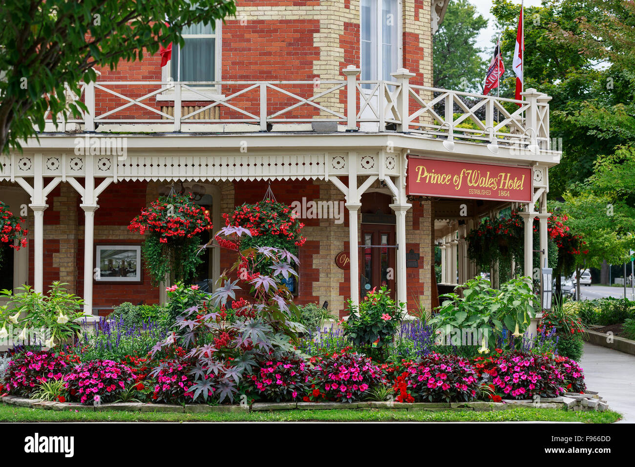 Prince Of Wales Hotel Niagara On The Lake Ontario Canada Stock Photo Prince of wales hotel niagara on the lake ontario canada stock photo