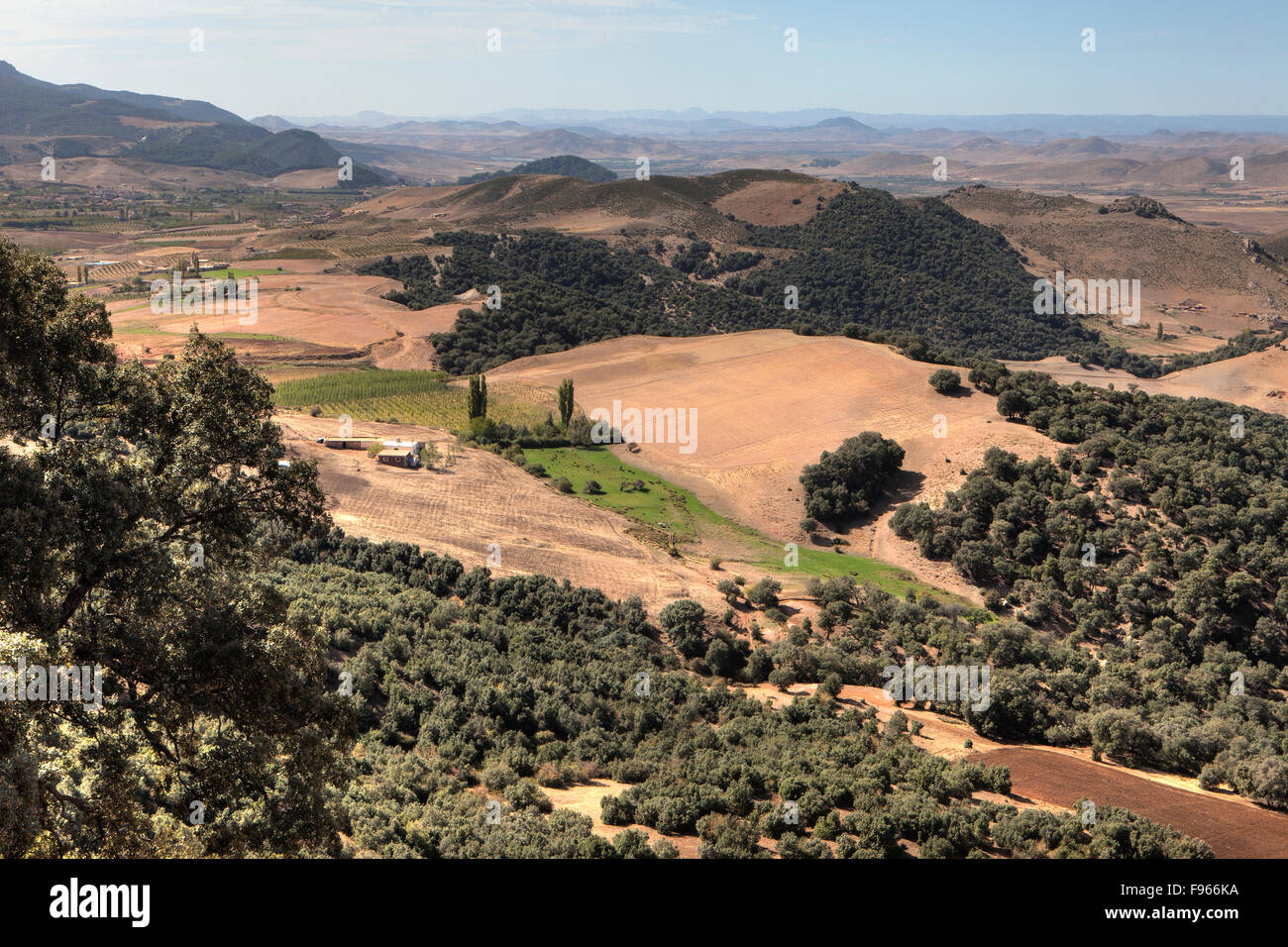 Valley, Middle Atlas Mountains, Morocco Stock Photo