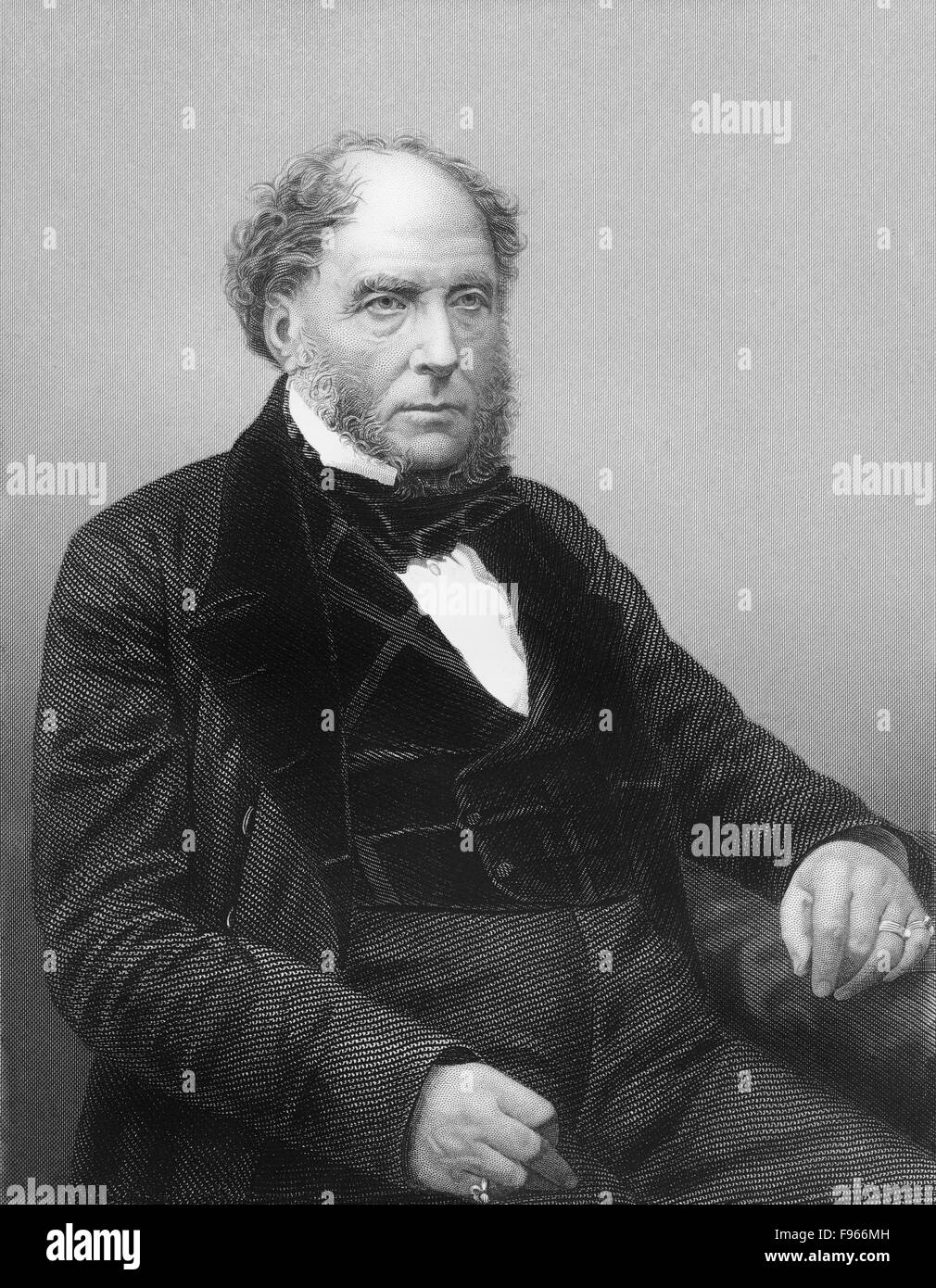 Sir Archibald Alison, 1st Baronet, 1792 - 1867, a Scottish advocate and historian, Stock Photo