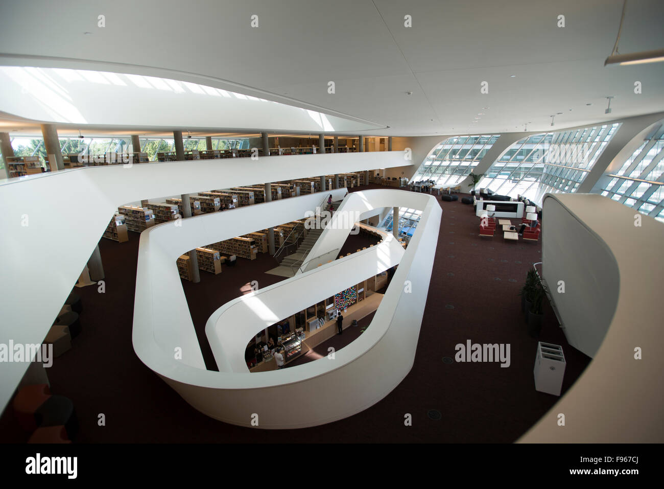 The Interior Of Surrey City Centre Library A Leed Gold