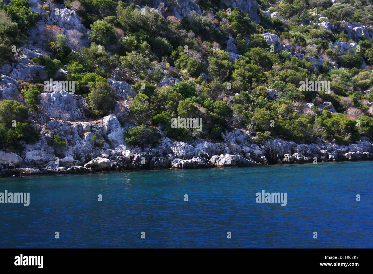 Sea Rocks Turkey Sea and Rocks inTurkey Stock Photo - Alamy