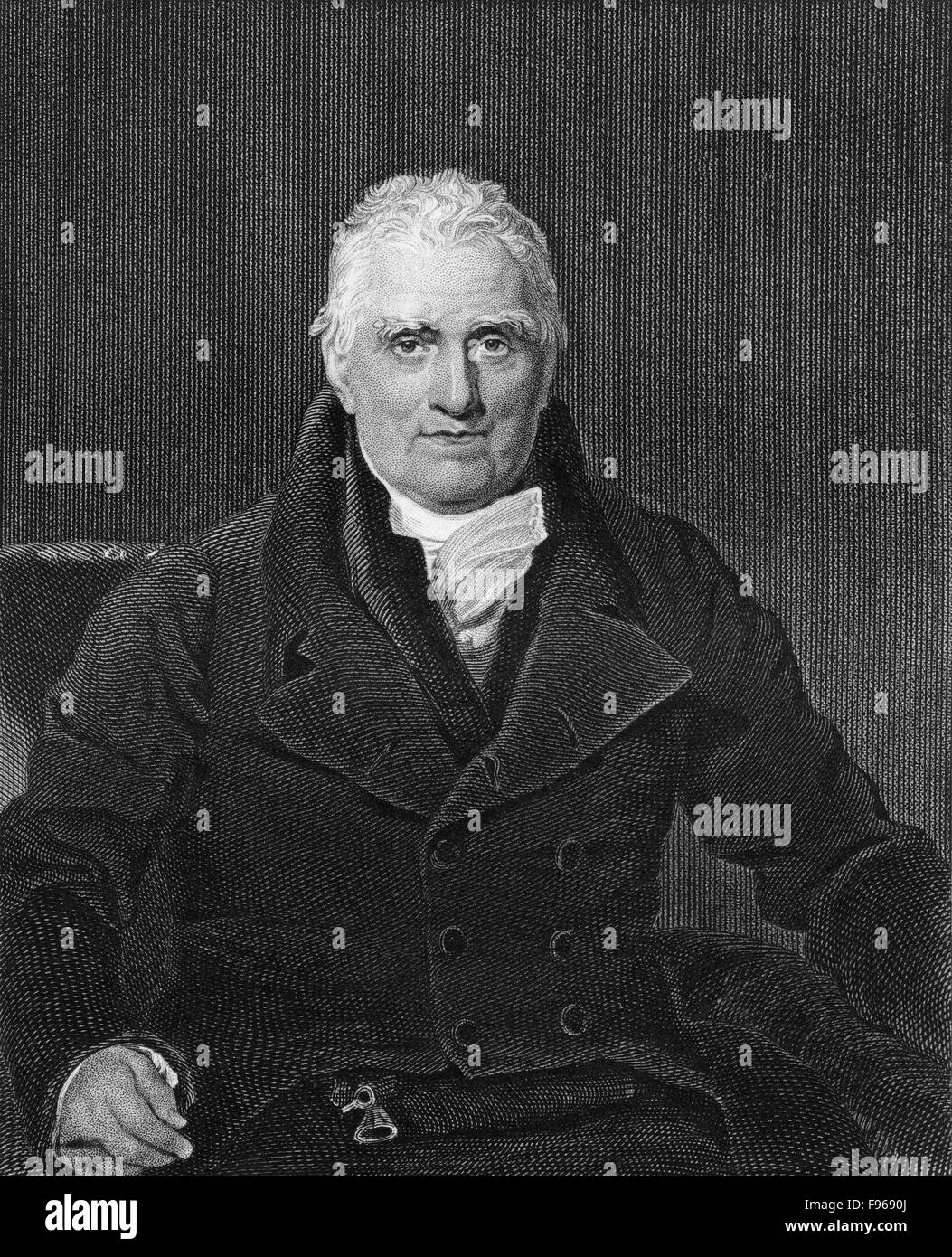 John Scott, 1st Earl of Eldon, 1751-1838, a British barrister and politician, Stock Photo