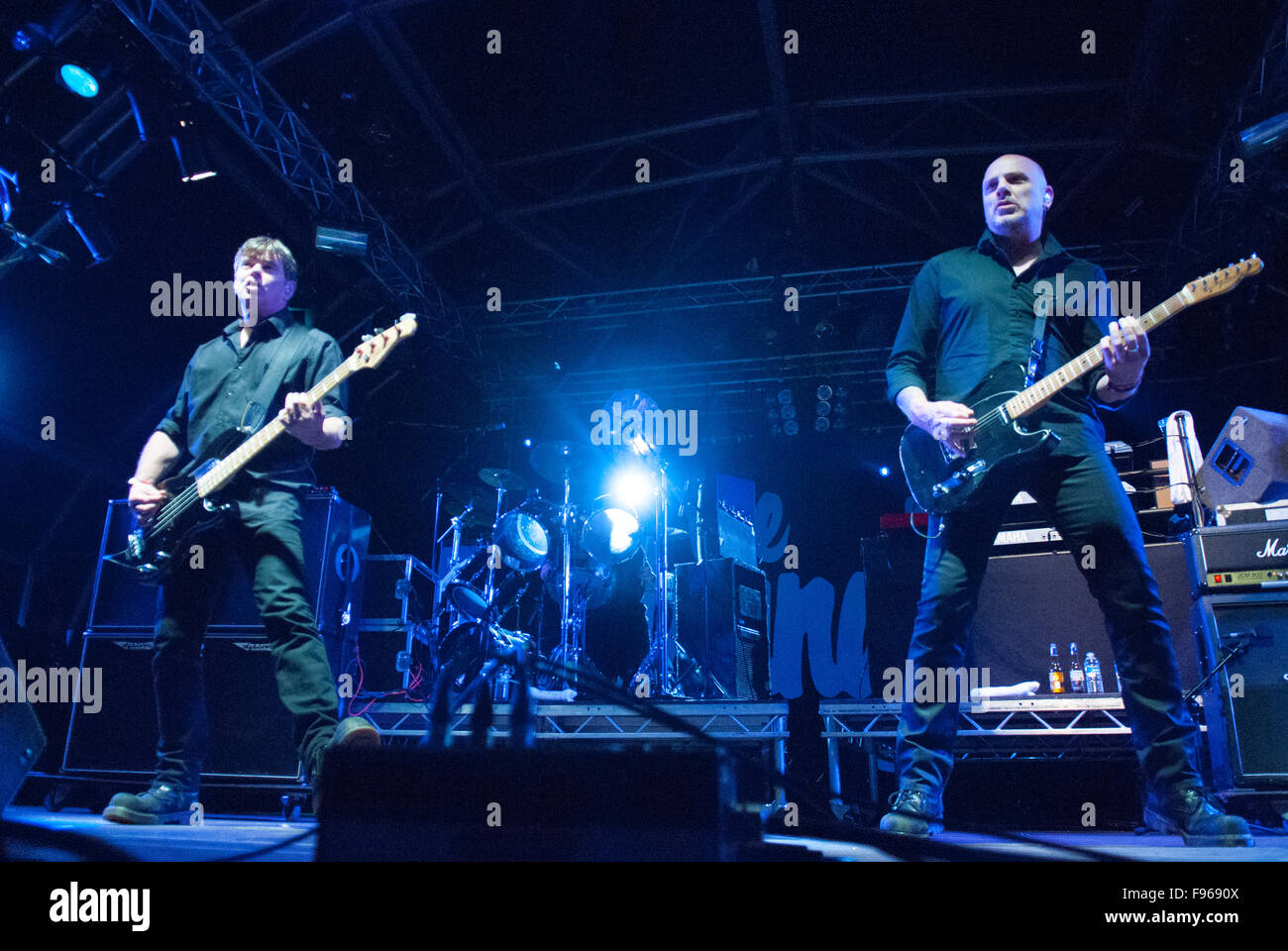 JJ Burnel and Baz Warne of The Stranglers perform at the Wizard ...