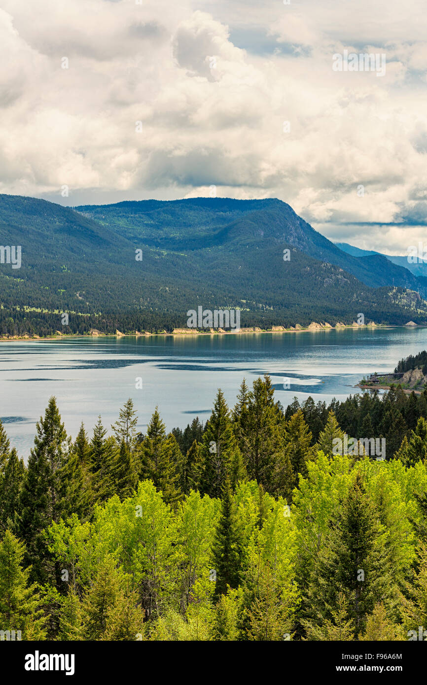 Columbia Lake, British Columbia, Canada Stock Photo