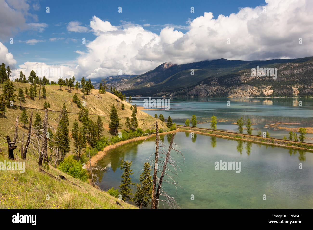 Columbia Lake, East Kootenay, British Columbia, Canada Stock Photo Alamy