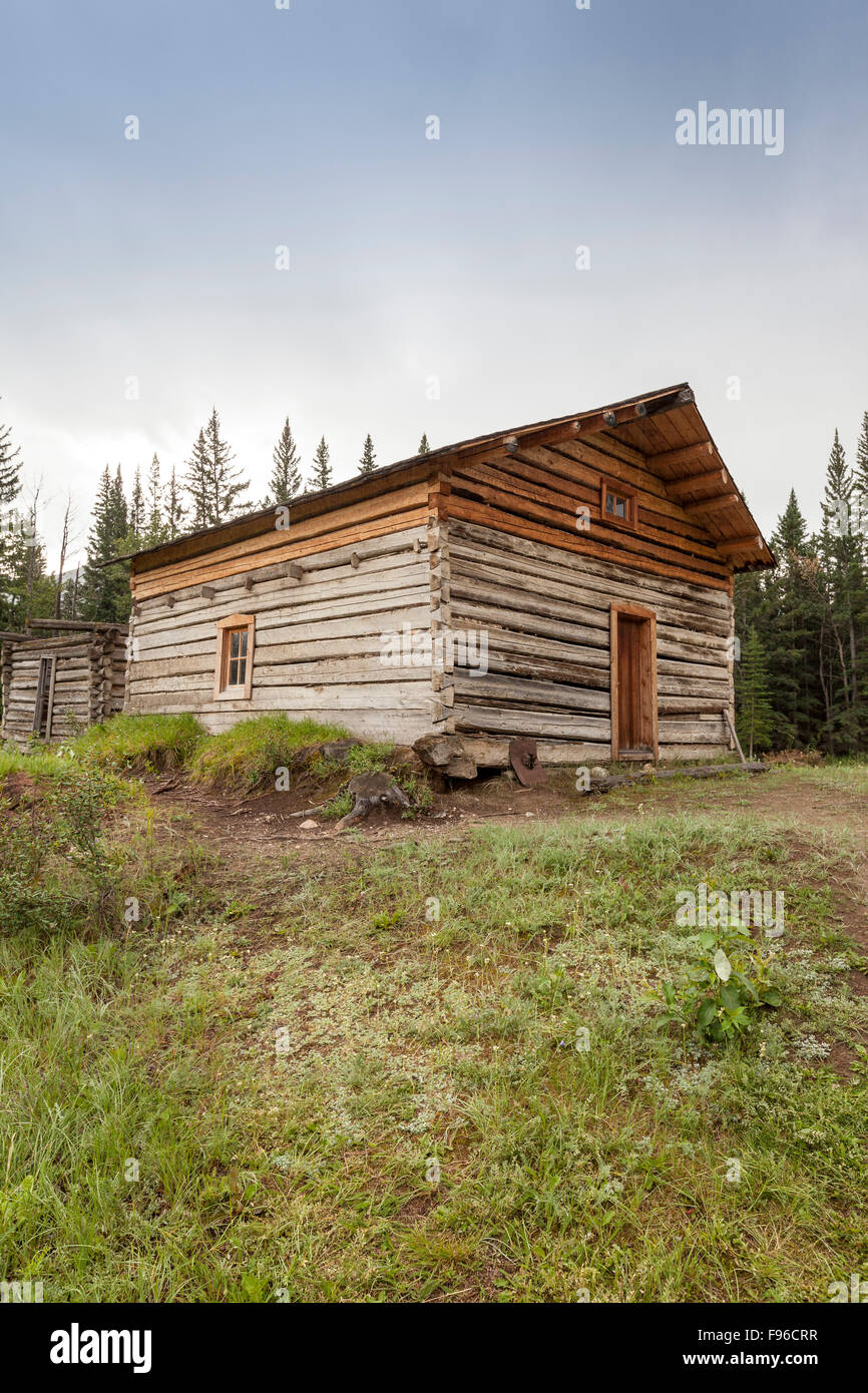 Ewan and Madeline Moberly Homestead in Jasper National Park, Alberta