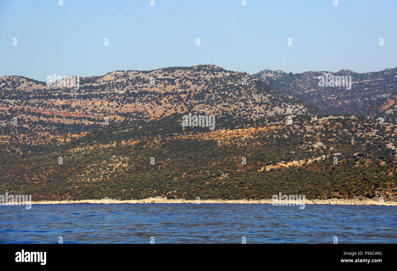 Sea Rocks Turkey Sea and Rocks inTurkey Stock Photo - Alamy