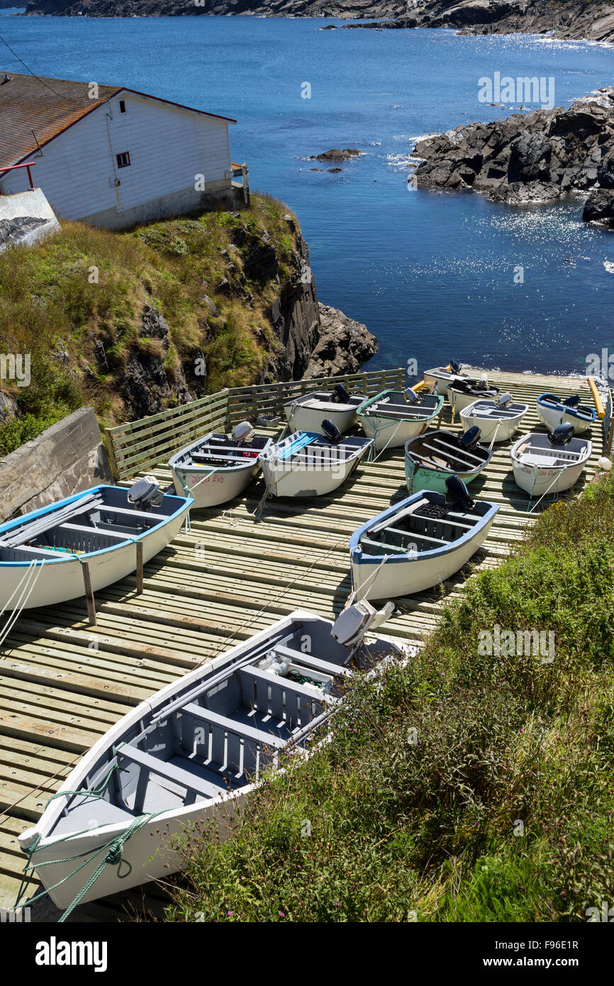 Dories, Pouch Cove, Newfoundland, Canada Stock Photo Alamy
