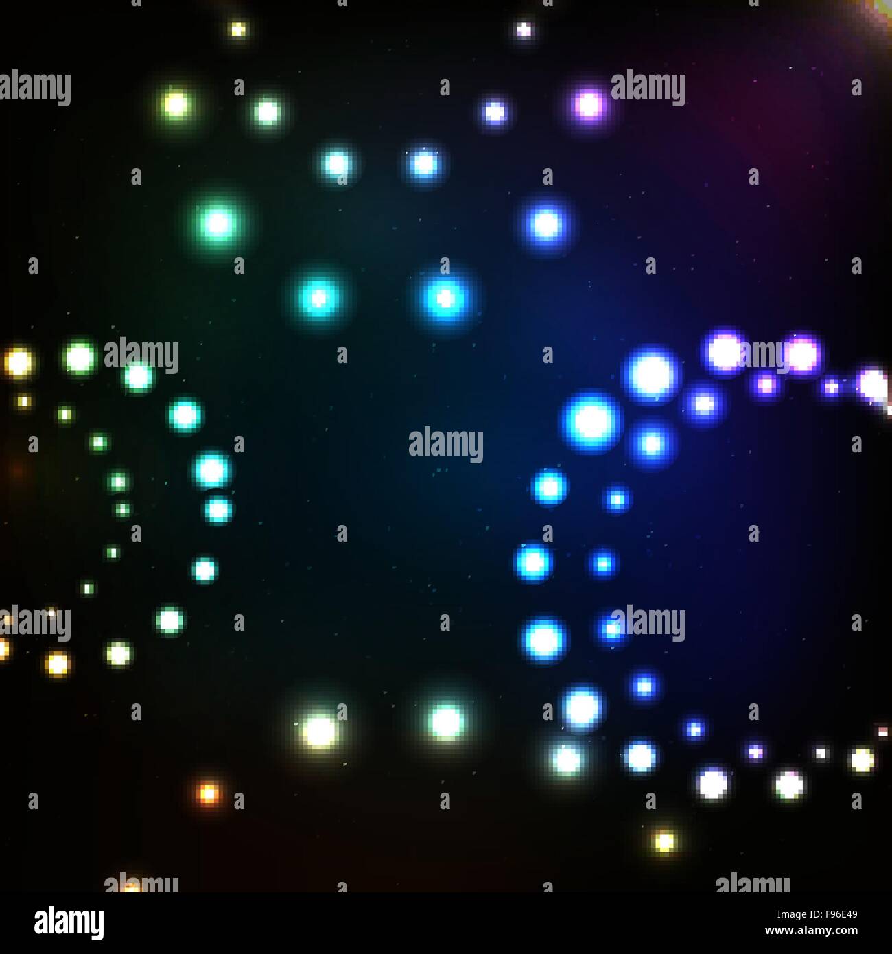 Abstract Magic Light Background Vector Illustration Stock Vector Image ...