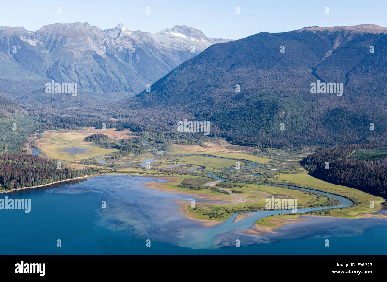 Canada, British Columbia, Cariboo region, aerial photography, Mitchell