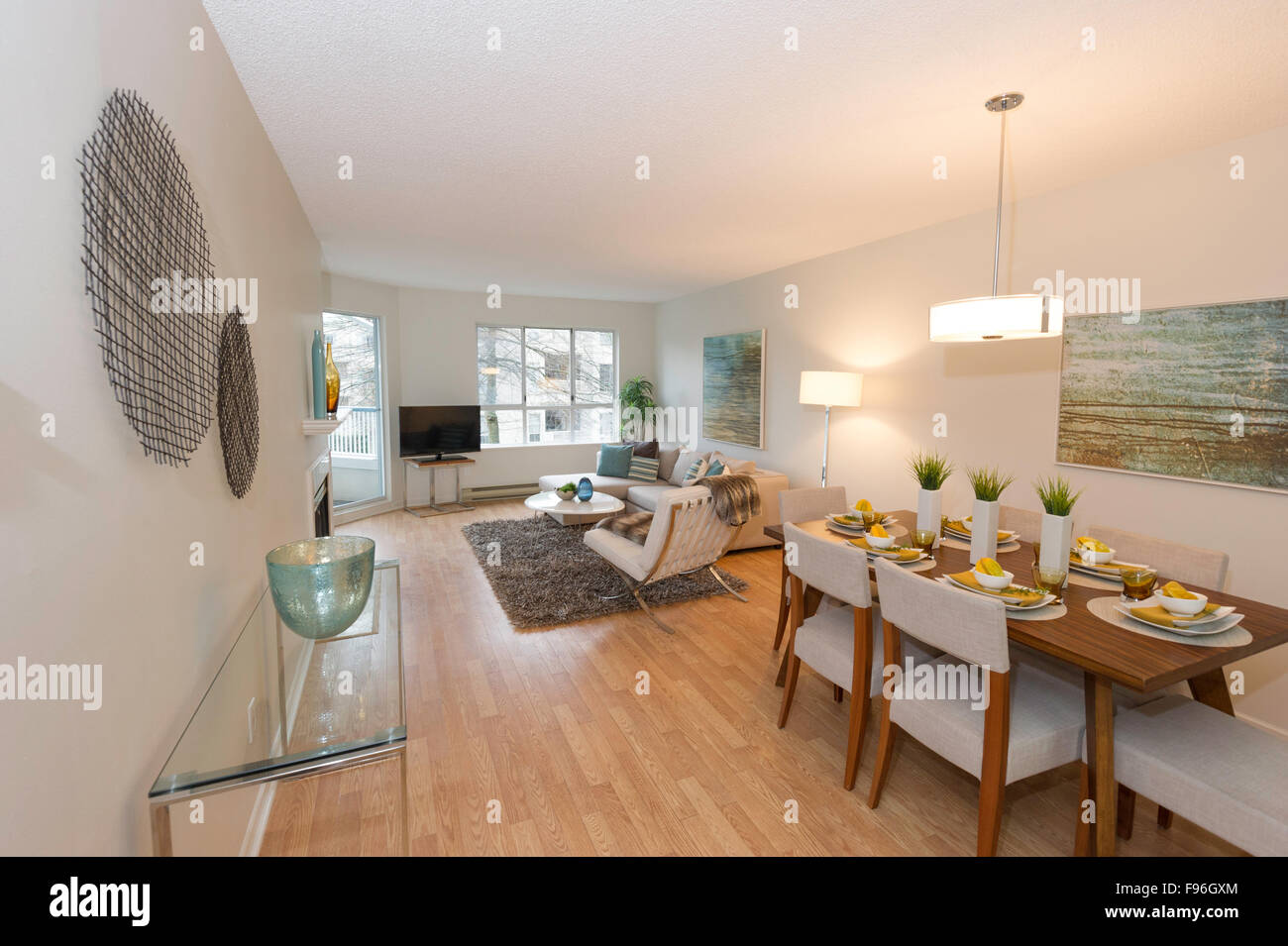 Staged generic Condo Stock Photo